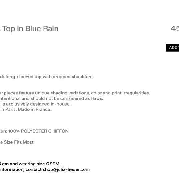 Julia Heuer - Tortas top - Picture 3 of 3